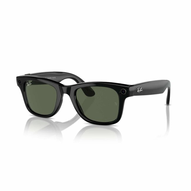 Wayfarer Matte Black Graph. Green China 150 - 50 Size