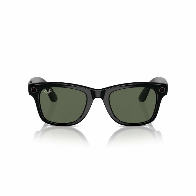 Wayfarer Matte Black Graph. Green China 150 - 50 Size