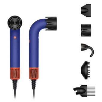 Фен Dyson Supersonic HD18 R-PRO Vinca Blue/Topaz Orange Фен Dyson Supersonic HD18 R-PRO Vinca Blue/Topaz Orange