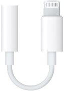 Адаптер Apple Lightning на Jack 3,5 мм белый Адаптер Apple Lightning на Jack 3,5 мм белый