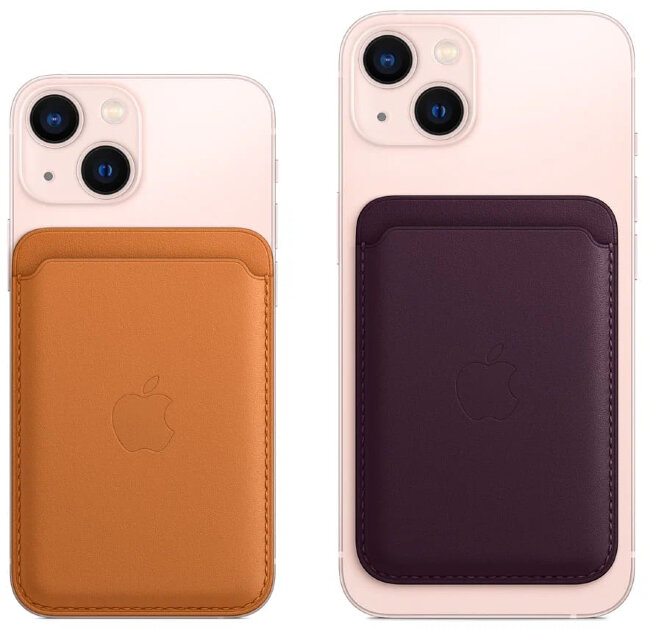 Чехол Apple MagSafe кожаный для Apple iPhone 12/13/14 все модели